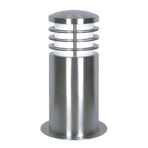 Elstead Lighting / Outdoor Bollard Lights / Sandbanks 1 Mini Stainless Steel