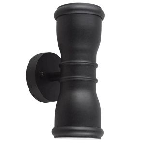Elstead Lighting / Outdoor Wall Lights / Malvern Up & Down Black