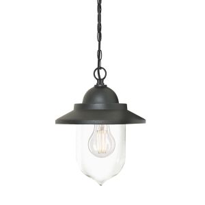 Elstead Lighting / Outdoor Pendant Lights / Sandown Black