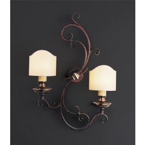 Officina Ciani / Wall Sconces / Fabric Lampshades HL1018WA-2b Opanca