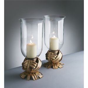 Officina Ciani / Candlesticks / Iron with Glass HL1093CA Effige