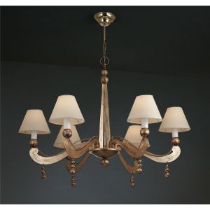 Officina Ciani / Chandeliers / Metal with Shades HL1094CH-6 Pallini