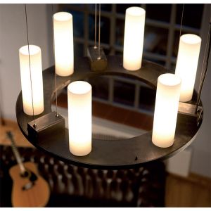 Robers / 6-lighter Suspension Lamp / HL 2557