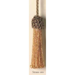 Il Paralume Marina / Rings and brushes / Nappa strass oro