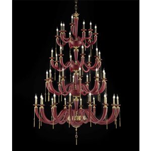 Euroluce Lampadari / Chandeliers / Julienne Red&Gold L45