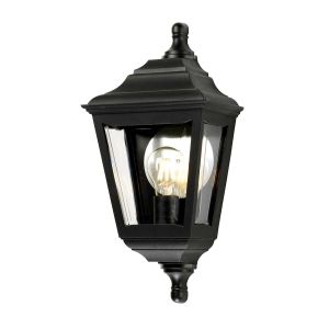 Elstead Lighting / Outdoor Wall Lights / Kerry Flush Lantern Black