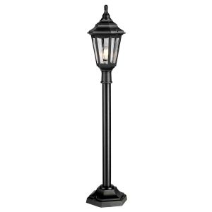 Elstead Lighting / Outdoor Post Lights / Kinsale Pillar Lantern Black