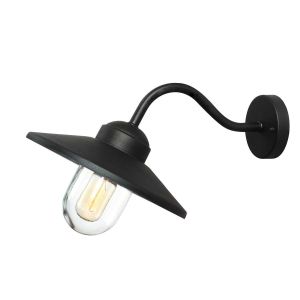Elstead Lighting / Outdoor Wall Lights / Klampenborg Lantern Black