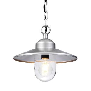 Elstead Lighting / Outdoor Pendant Lights / Klampenborg Silver