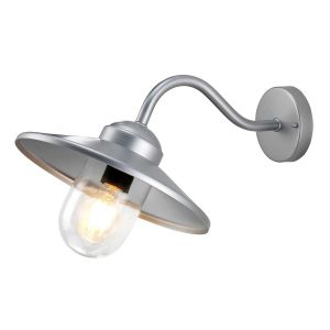 Elstead Lighting / Outdoor Wall Lights / Klampenborg Lantern Silver