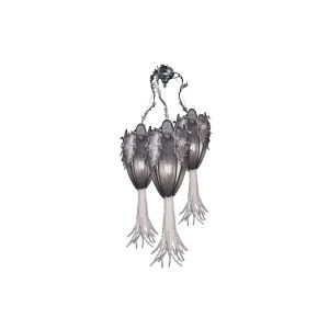 Mechini / Chandeliers / Clear Bohemian and Fabric Lampshade L-SCUDO/3 Black