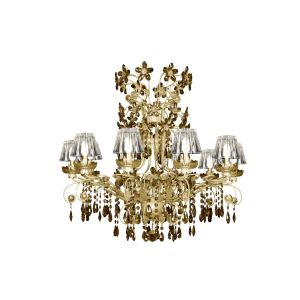 Mechini / Chandeliers / Bohemian Crystal and Bohemian Crystal Lampshade L152/10