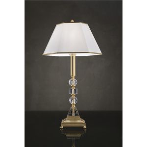 Italian Luxury Lighting / Table Lamps / Gold with Lampshade LF2033