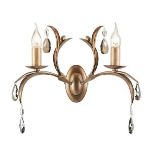 Elstead Lighting / Wall Lights / Lily 2 Bronze Patina