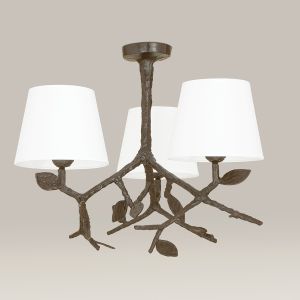 Objet Insolite / Bronze Chandeliers / Lustre Flora