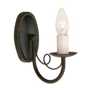Elstead Lighting / Wall Lights / Minster Black