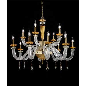 Euroluce Lampadari / Chandeliers / Museum L8+4+4 Amber