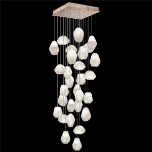 Fine Art Handcrafted Lighting / Pendant Lamps / Natural Inspirations 30 Square 853540 