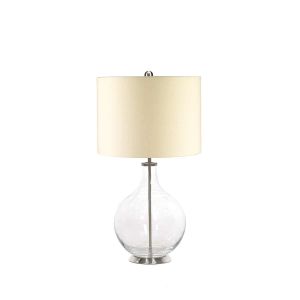 Elstead Lighting / Table Lamps / Orb 1 Clear Glass