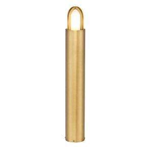 Elstead Lighting / Outdoor Bollard Lights / Paignton 1 Brushed Brass