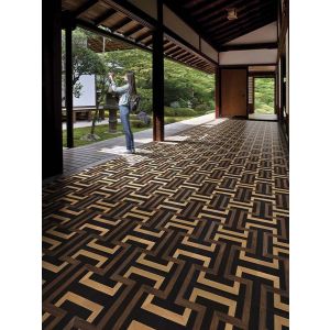 Berti / Square Space Marquetry / Pattern floor Kamakura