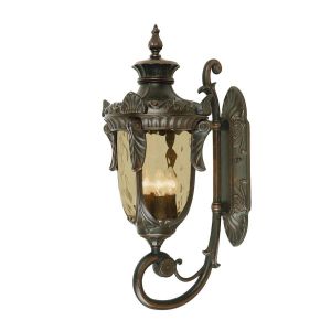 Elstead Lighting / Outdoor Wall Lights / Philadelphia Large Lantern Old Bronze
