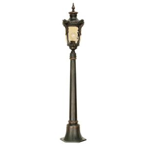 Elstead Lighting / Outdoor Post Lights / Philadelphia Medium Pillar Old Bronze