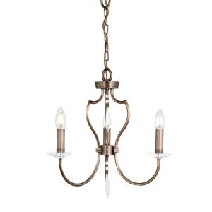 Elstead Lighting / Chandeliers / Pimlico 3 Dark Bronze