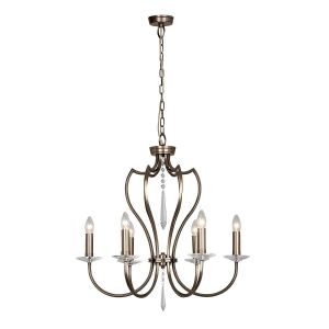 Elstead Lighting / Chandeliers / Pimlico 6 Dark Bronze