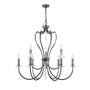 Elstead Lighting / Chandeliers / Pimlico 9 Dark Bronze