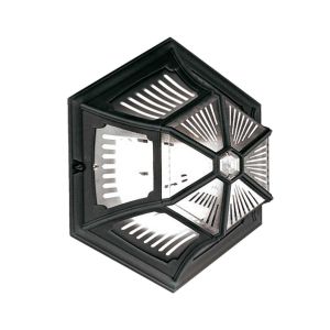 Elstead Lighting / Outdoor Wall & Ceiling Lights / Parish Flush Black