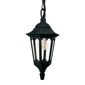 Elstead Lighting / Outdoor Lanterns / Parish Chain Black