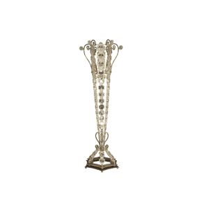 Mechini / Floor Lamps / Wrought Iron with Clear Bohemian Crystal PT796/4