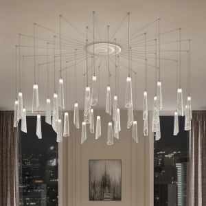 Patrizia Volpato / Chandeliers / Crypto Handcrafted Murano Glass 296-S