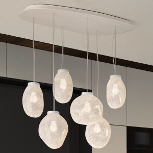 Patrizia Volpato / Pendants & Suspension Lights / Stone Handcrafted Murano Glass 7805-S