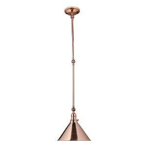 Elstead Lighting / Pendants & Suspension Lights / Provence 1 Polished Copper
