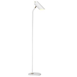 Elstead Lighting / Floor Lamps / Quinto 1 White Aged Brass