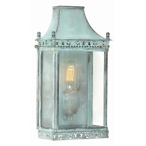 Elstead Lighting / Outdoor Wall Lights / Regents Park 1 Lantern Verdigris