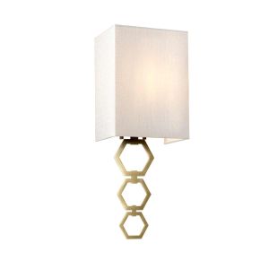Elstead Lighting / Wall Lights / Ria Small Aged Brass