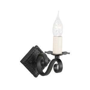 Elstead Lighting / Wall Lights / Rectory Black Cast Iron