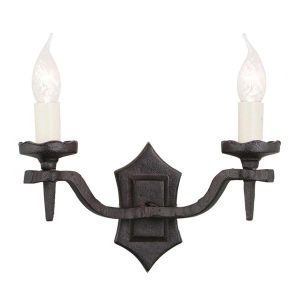Elstead Lighting / Wall Lights / Rectory 2 Black