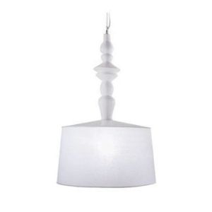 Karman / Pendants & Suspension Lights / Alì e Babà 50cm Ceramic & shade linen SE618BS