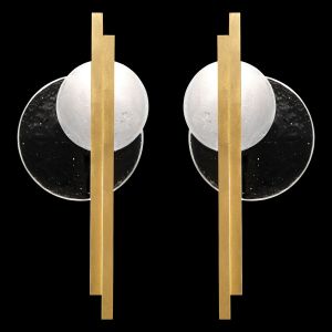 Fine Art Handcrafted Lighting / Wall Sconces / Selene 26″ 920550 921650 
