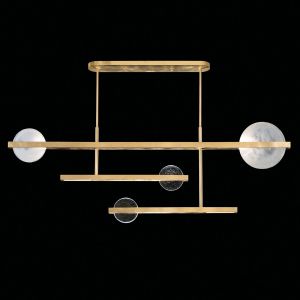 Fine Art Handcrafted Lighting / Pendant Lights / Selene 66.5″ 921240 