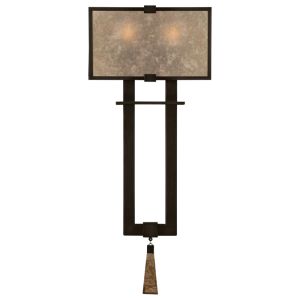 Fine Art Handcrafted Lighting / Wall Sconces / Singapore Moderne 24″ 600550 