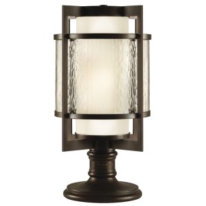 Fine Art Handcrafted Lighting / Outdoor Adjustable Pier/Post Mounts / Singapore Moderne Outdoor 24″ 817583 