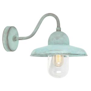 Elstead Lighting / Outdoor Wall Lights / Somerton Lantern Verdigris