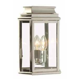 Elstead Lighting / Outdoor Wall Lights / St Martins Lantern Polished Nickel