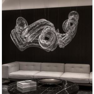 Terzani / LED Pendants & Suspension Lights / Genesis linear sculpture B55S