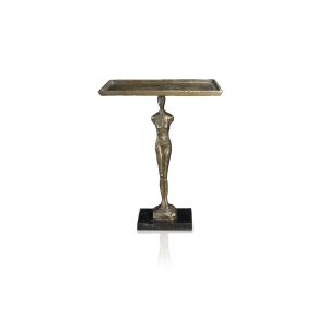 Badari / Side Tables / Her Side Table Square Top T4-771/HER/SQ